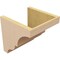 Ekena Millwork 10"W x 10"D x 10"H Wide Asheboro Rough Cedar Woodgrain TimberThane Corbel, Primed Tan CORUR10X10X10ASHRCPR - alternate 5